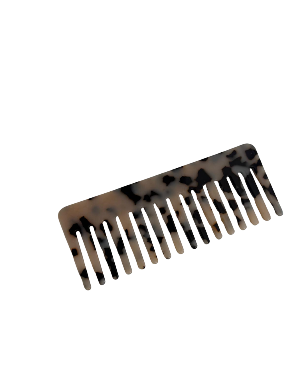 Wide-Tooth Tortoiseshell Detangling Comb
