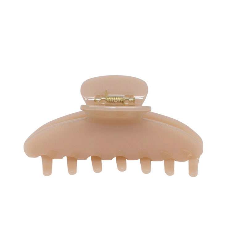 Beige Claw Clip