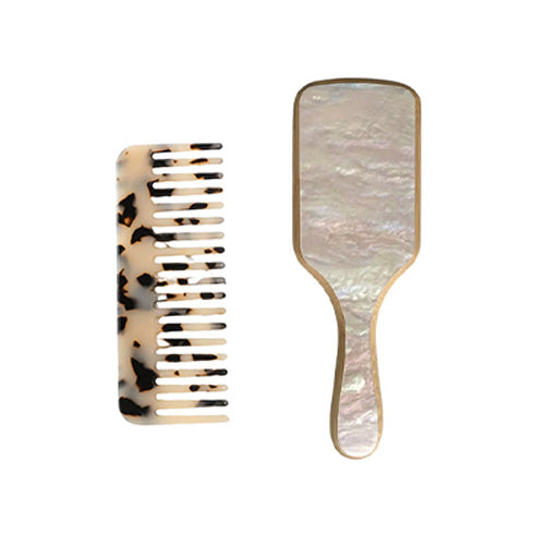 Hollywood Halo Hair Tool Set: Comb & Brush