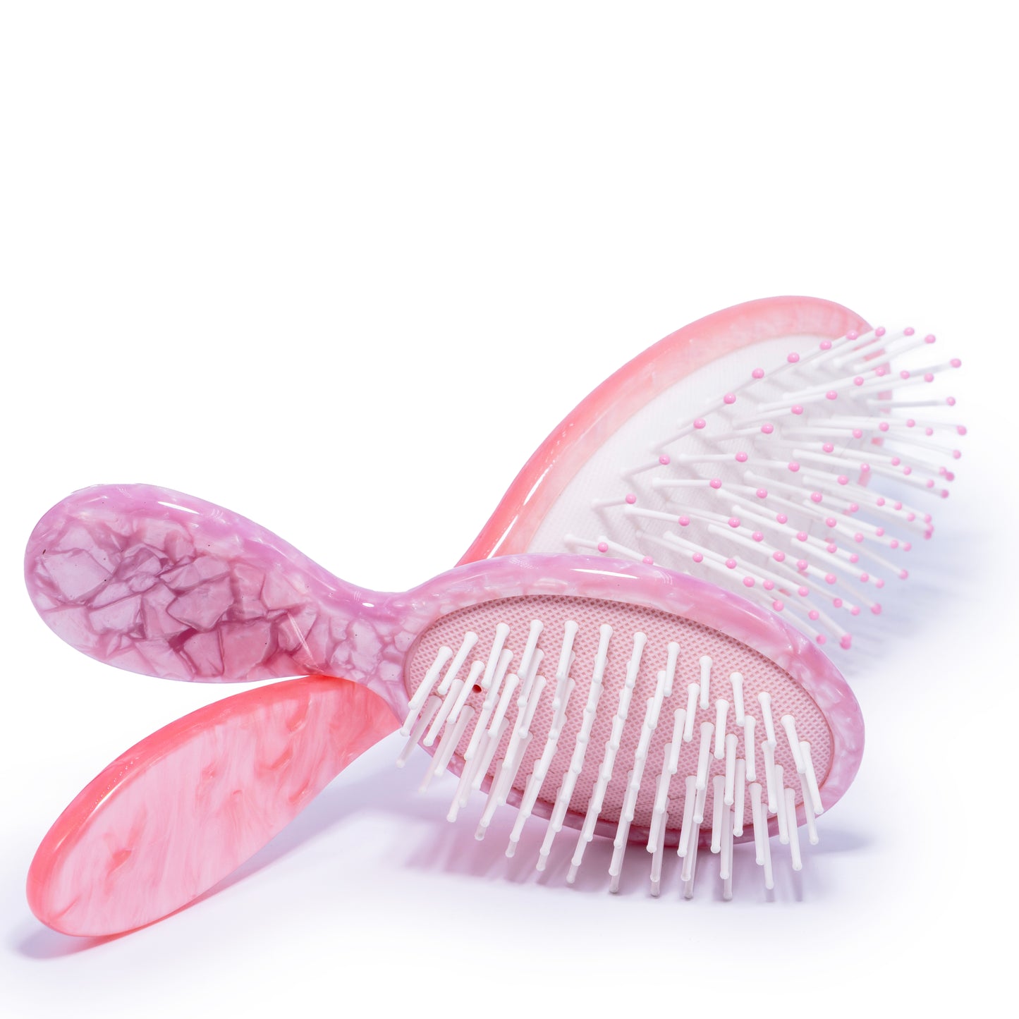Rose Pink Duo Hair Brush Set