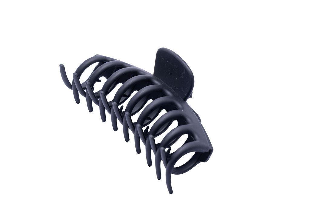 Dark Gray Hair Claw Clip