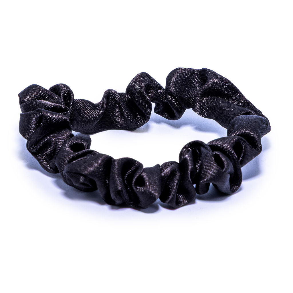 Jet Black Scrunchie