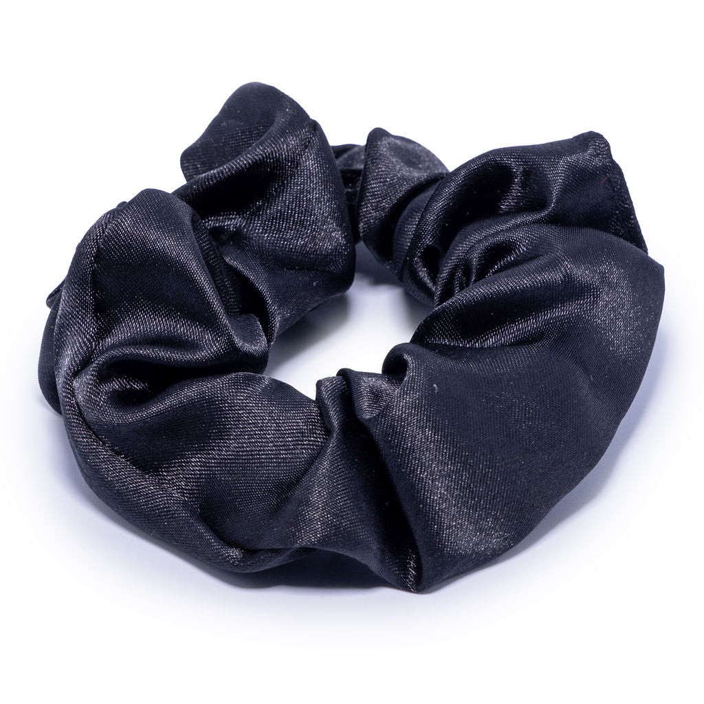 Midnight Black Scrunchie