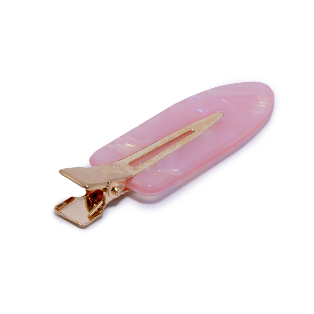 Mauve Pearl Hair Clip