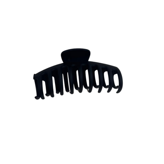 Mini Matte Black Claw Hair Clip