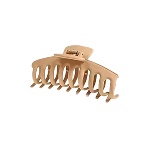 Nude Casual Claw Clip