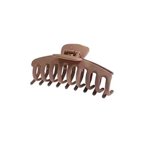 Nude Casual Claw Clip