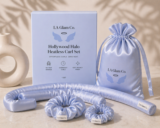 Hollywood Halo Heatless Curler set