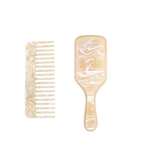 Hollywood Halo Hair Tool Set: Comb & Brush