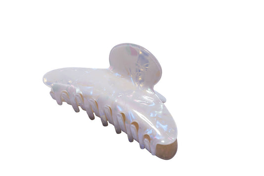 Light Gray Hair Claw Clip