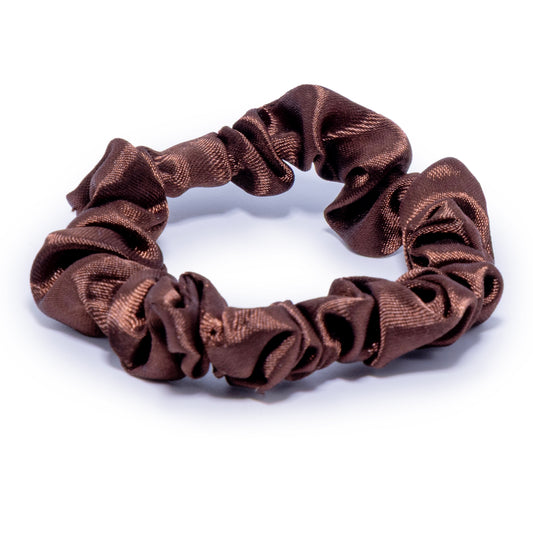 Chocolate Brown Scrunchie