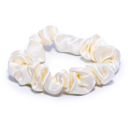 Ivory Cream Scrunchie