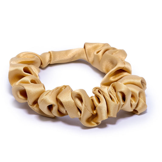 Champagne Beige Scrunchie