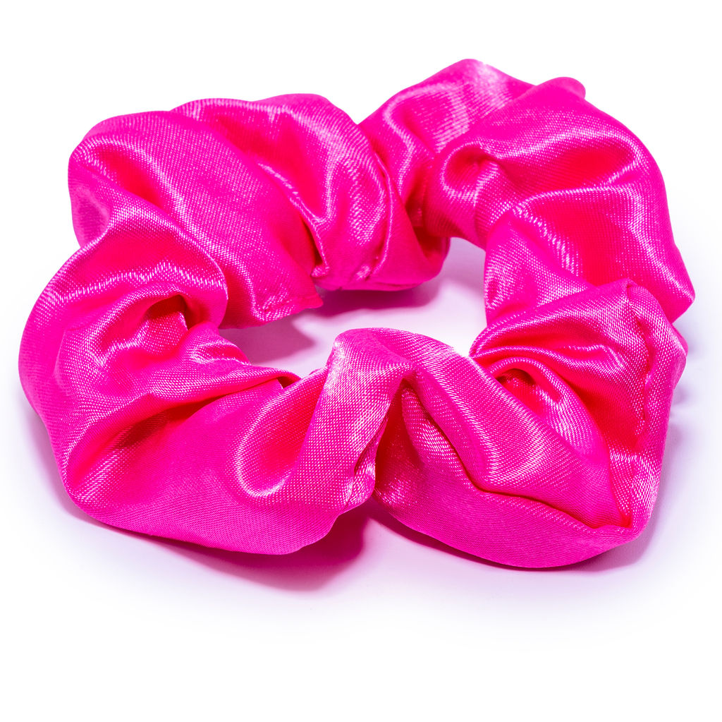 Fuchsia Pink Scrunchie