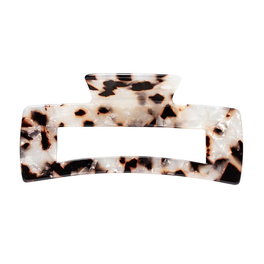 Hollywood Halo Rectangular Clip Large Med Grey