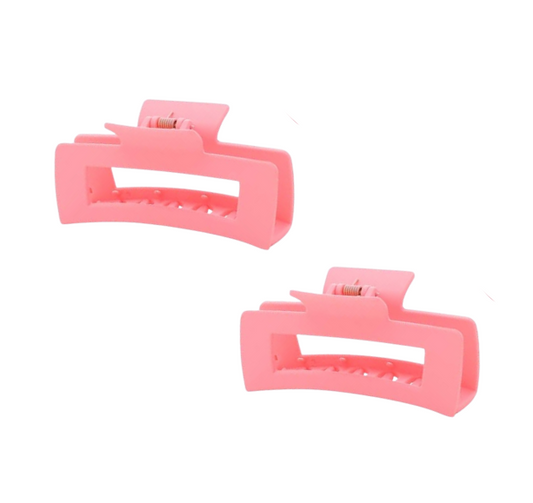 Matte Rectangle Claw Clip