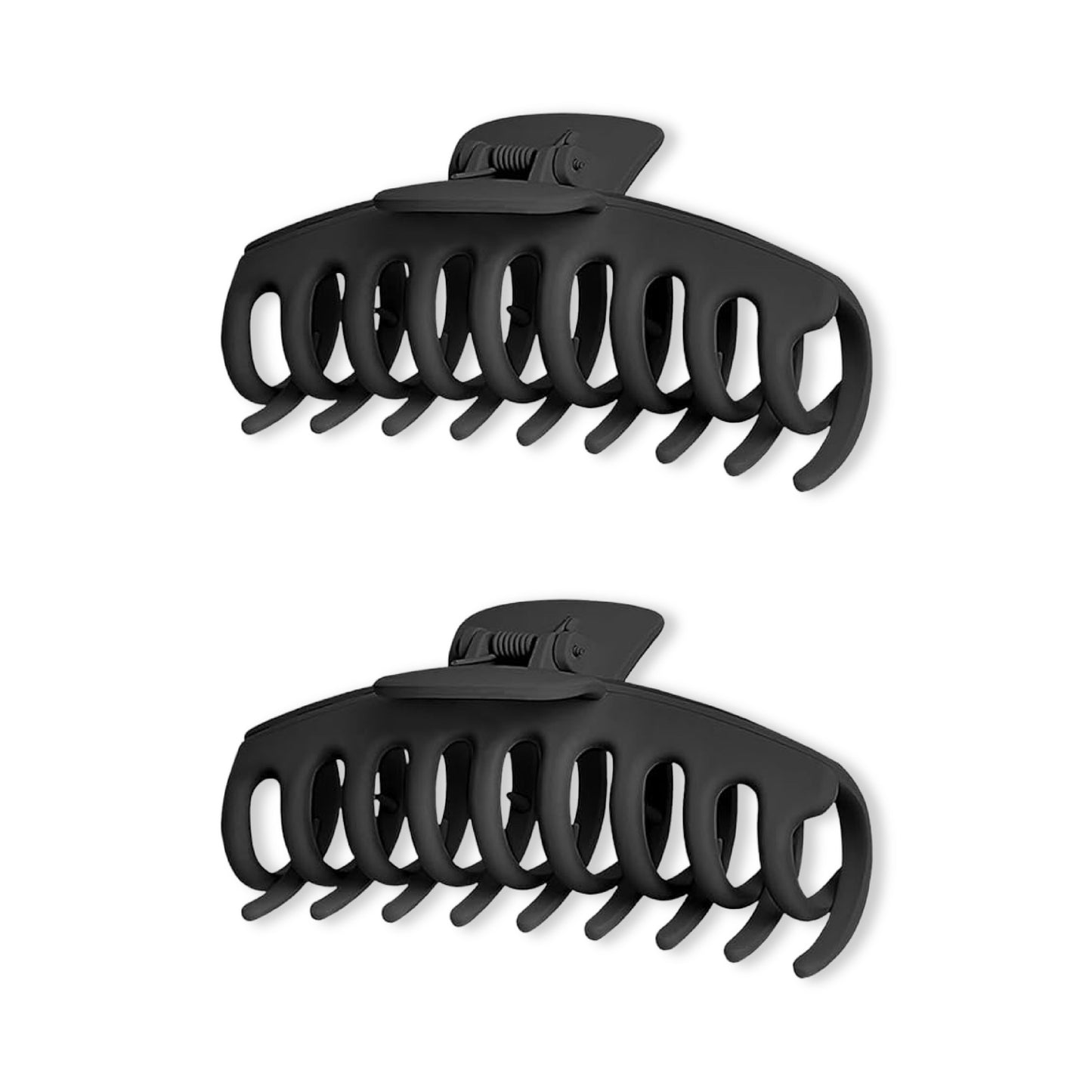 Nude Casual Claw Clip