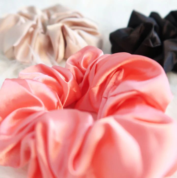 Posy Silk Scrunchies