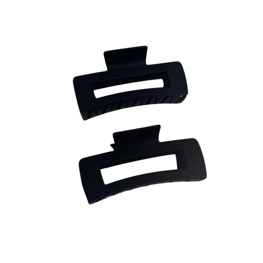 Mini Matte Black Claw Hair Clip