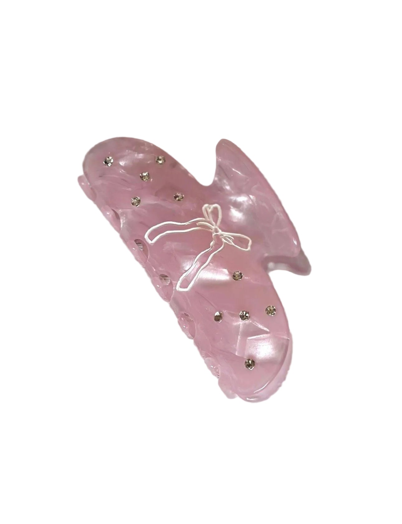 Pearl Butterfly Hair Claw Clip